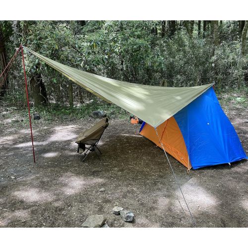  TRIWONDER Camping Tarp Cover Waterproof Rain Fly Tent Ground Cloth Footprint Hammock Shelter for Outdoor Hiking Picnic Beach