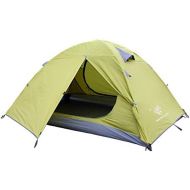 TRIWONDER 2-3 Person Tent for Camping Backpacking Travel, Lightweight Waterproof 3 Season Tent UV Protection with Carry Bag