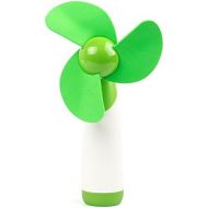 [아마존베스트]TRIXES Hand fan with soft blades in green with control knob