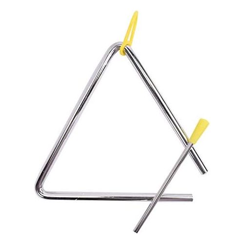  [아마존베스트]TRIXES Musical Triangle Steel School Children Percussion Instrument with Beater