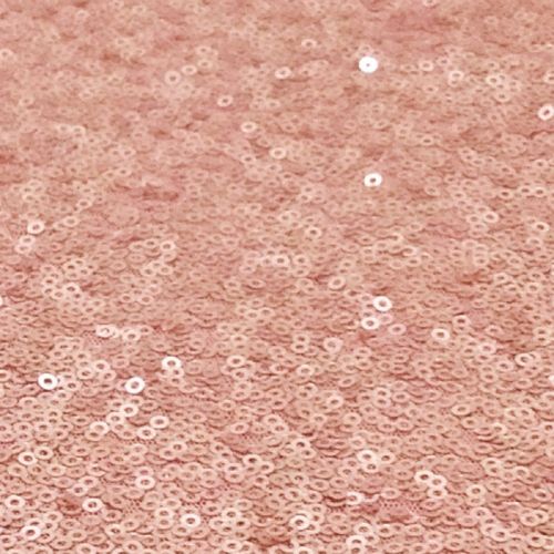  TRLYC 120 Round Blush Wedding Sequin Table Cloth Shimmer Blush Fabric on Sale