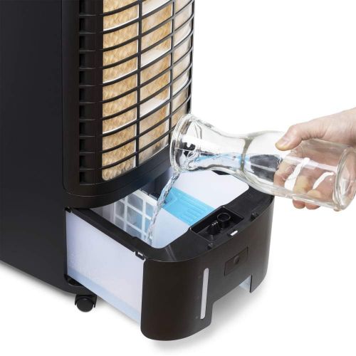  [아마존베스트]TROTEC PAE 22 air cooler, mobile 3 in 1 air cooler: air cooler, fan and humidifier (4 fan levels, timer, natural wind and night mode etc.).