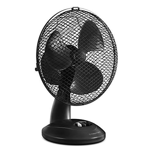  [아마존베스트]TROTEC TVE 8 Table Fan 2 Speed Levels 90° Oscillation Fan Blade Diameter 23 cm