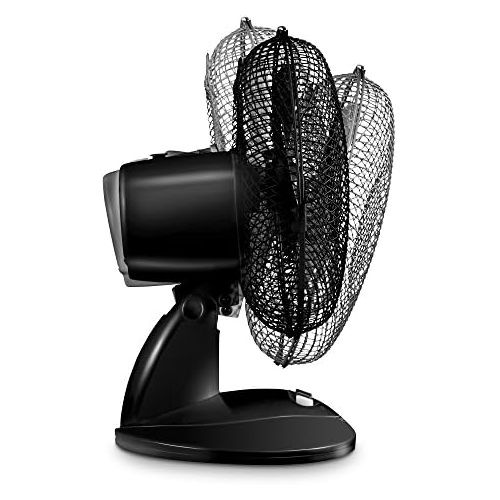  [아마존베스트]TROTEC TVE 8 Table Fan 2 Speed Levels 90° Oscillation Fan Blade Diameter 23 cm