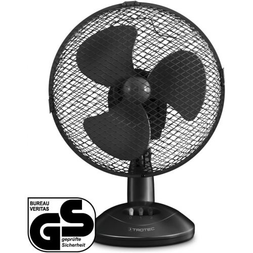  [아마존베스트]TROTEC TVE 8 Table Fan 2 Speed Levels 90° Oscillation Fan Blade Diameter 23 cm