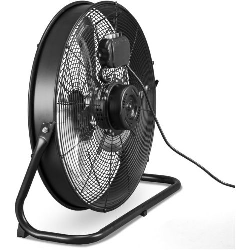  [아마존베스트]TROTEC 1510006041, TVM 20 D Floor Fan, 120 Watt Power, Diameter 50 cm, 3 Speed Levels, Adjustable Inclination Angle