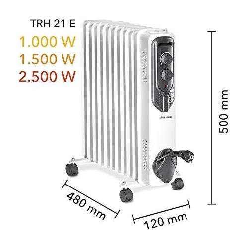  [아마존베스트]TROTEC TRH 20 E/TRH 21 E Oil Radiators