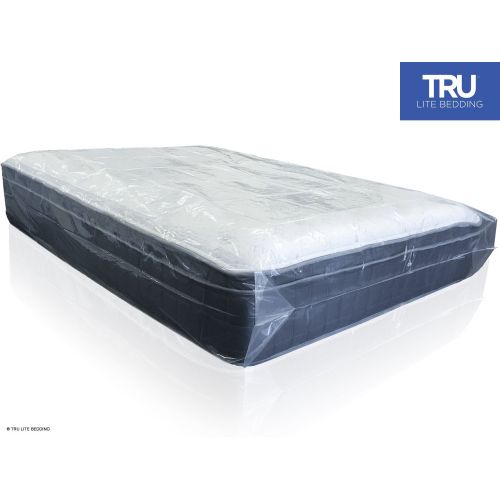  Heavy Duty Mattress Storage Bag - Extra Thick 4 Mil - Fits Standard, Extra Long, Pillow Top Sizes - Durable for Moving and Long Term Storage - TRU Lite Bedding