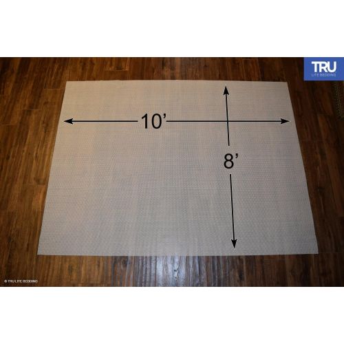  TRU Lite Bedding TRU Lite Extra Strong Rug Gripper - Non Slip Furniture Pad - Indoor Carpet Pad for Hardwood Floors - Anti Skid Mat - Anchors Rugs to Floors - Trim to fit Any Size - 8 x 10