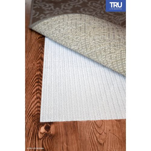  TRU Lite Bedding Non Slip Mattress Pad - Grip Pad Locks in Place - Non Slip Mat fits Platform or Futon Mattresses - Twin Size - Rug Gripper for 3 x 6 Rug