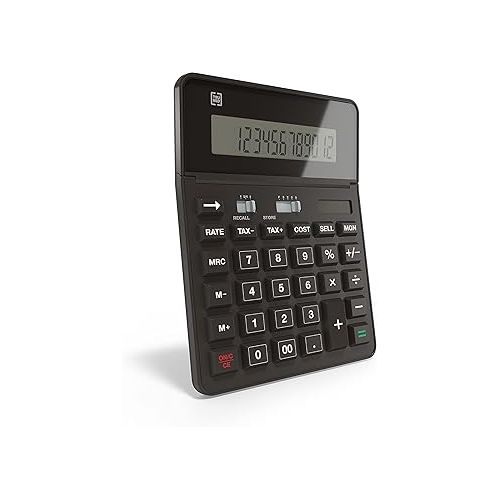  TRU RED TR290 TR290 12-Digit Desktop Calculator, Black