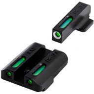 TRUGLO TFX Tritium and Fiber-Optic Xtreme Handgun Sights for Kahr Arms K, MK, P, PM, T&TP Models with New Dovetail (produced after 2004)