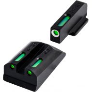 TRUGLO TFX Tritium and Fiber-Optic Xtreme Handgun Sights for Ruger Pistols