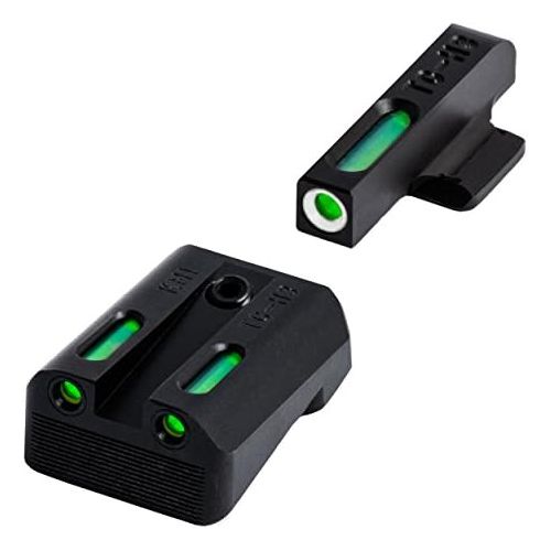  TRUGLO TFX Tritium and Fiber-Optic Xtreme Handgun Sights for Kimber 1911 Models with Fixed Rear Sight
