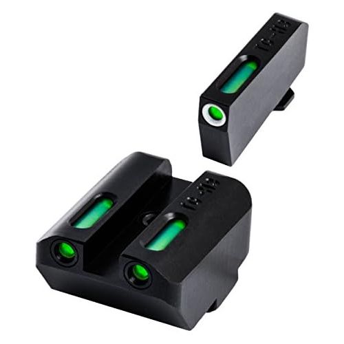  TRUGLO TFX Tritium and Fiber-Optic Xtreme Handgun Sights for Glock Pistols