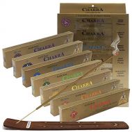 인센스스틱 TRUMIRI Chakras Incense Sticks Variety Pack And Incense Stick Holder Bundle With Seven Chakras Inspired Fragrances