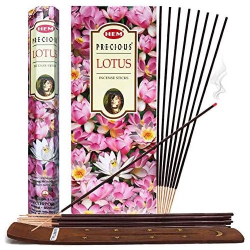  인센스스틱 TRUMIRI Precious Lotus Incense Sticks And Incense Stick Holder Bundle Insence Insense Hem Incense Sticks