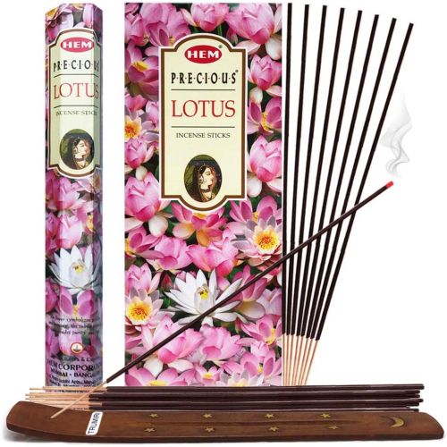  인센스스틱 TRUMIRI Precious Lotus Incense Sticks And Incense Stick Holder Bundle Insence Insense Hem Incense Sticks