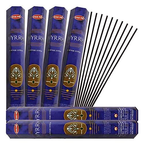  인센스스틱 TRUMIRI Myrrh Incense Sticks And Incense Stick Holder Bundle Insence Insense Hem Incense Sticks