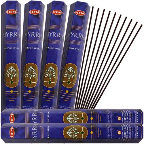  인센스스틱 TRUMIRI Myrrh Incense Sticks And Incense Stick Holder Bundle Insence Insense Hem Incense Sticks