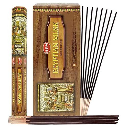  인센스스틱 TRUMIRI Egyptian Musk Incense Sticks And Incense Stick Holder Bundle Insence Insense Hem Incense Sticks