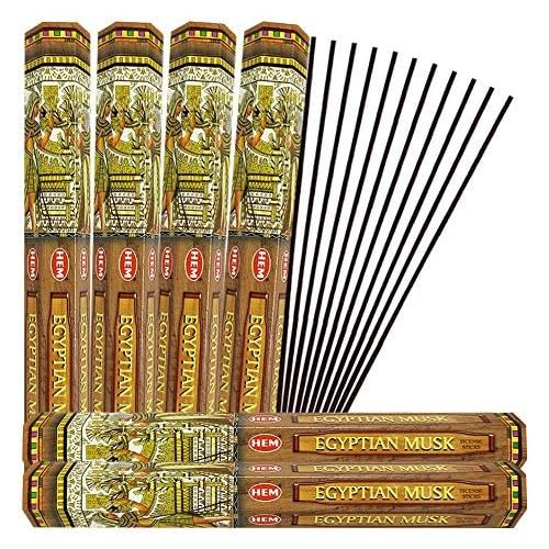  인센스스틱 TRUMIRI Egyptian Musk Incense Sticks And Incense Stick Holder Bundle Insence Insense Hem Incense Sticks