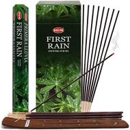 인센스스틱 TRUMIRI First Rain Incense Sticks And Incense Stick Holder Bundle Insence Insense Hem Incense Sticks