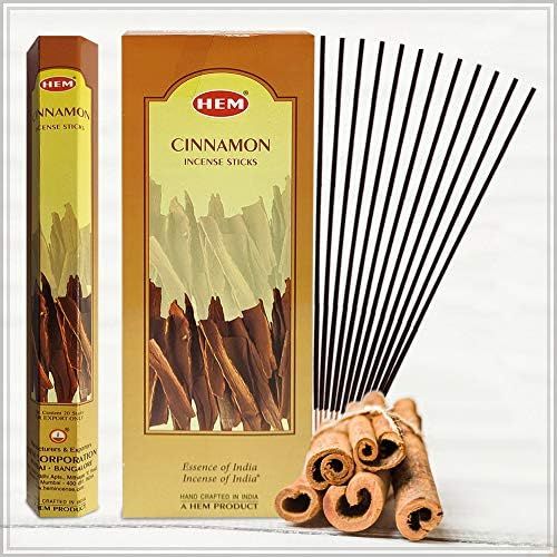 인센스스틱 TRUMIRI Cinnamon Incense Sticks And Incense Stick Holder Bundle Insence Insense Hem Incense Sticks