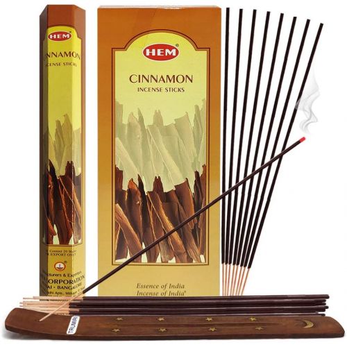  인센스스틱 TRUMIRI Cinnamon Incense Sticks And Incense Stick Holder Bundle Insence Insense Hem Incense Sticks