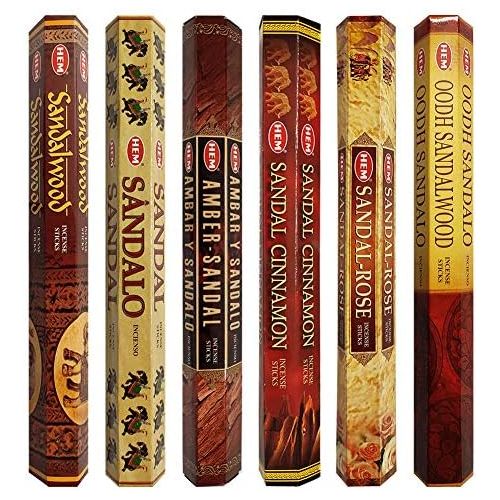  인센스스틱 TRUMIRI Hem Incense Sticks Variety Pack #20 And Incense Stick Holder Bundle With 6 Unique Sandalwood Fragrances