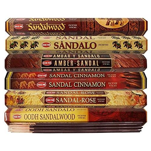  인센스스틱 TRUMIRI Hem Incense Sticks Variety Pack #20 And Incense Stick Holder Bundle With 6 Unique Sandalwood Fragrances