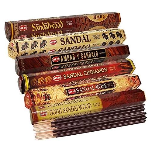  인센스스틱 TRUMIRI Hem Incense Sticks Variety Pack #20 And Incense Stick Holder Bundle With 6 Unique Sandalwood Fragrances