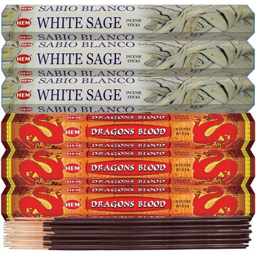  인센스스틱 TRUMIRI DragonS Blood Incense Sticks And White Sage Incense Sticks With Incense Holder Bundle For Home Fragrance And Smudging