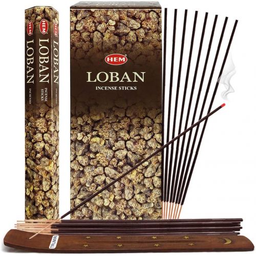  인센스스틱 TRUMIRI Loban Incense Sticks And Incense Stick Holder Bundle Insence Insense Hem Incense Sticks