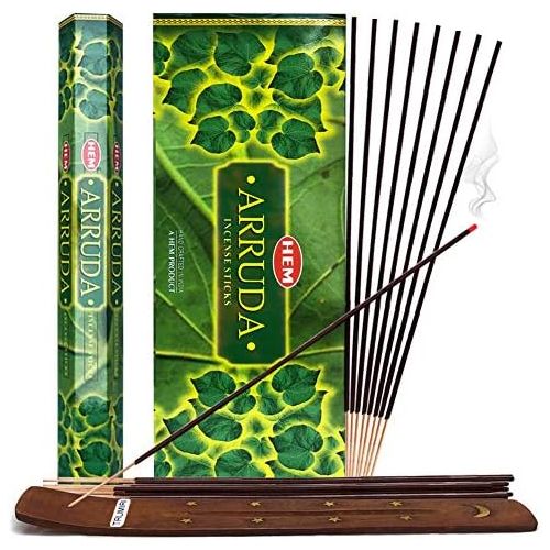  인센스스틱 TRUMIRI Arruda Incense Sticks And Incense Stick Holder Bundle Insence Insense Hem Incense Sticks