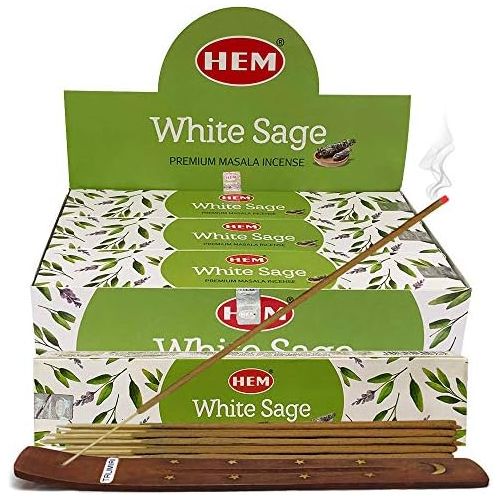  인센스스틱 TRUMIRI Masala White Sage Incense Sticks And Incense Stick Holder Bundle Insence Insense Hem Incense Sticks