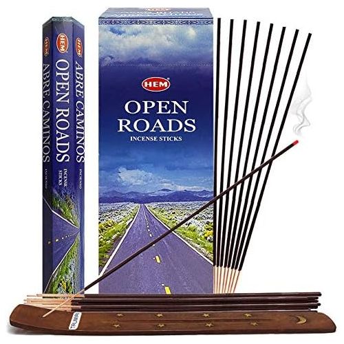  인센스스틱 TRUMIRI Open Roads Incense Sticks And Incense Stick Holder Bundle Insence Insense Hem Incense Sticks