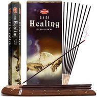 인센스스틱 TRUMIRI Divine Healing Incense Sticks And Incense Stick Holder Bundle Insence Insense Hem Incense Sticks