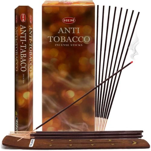  인센스스틱 TRUMIRI Anti-Tobacco Incense Sticks And Incense Stick Holder Bundle Insence Insense Hem Incense Sticks