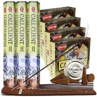 인센스스틱 TRUMIRI Call Client Incense sticks and cone incense holder variety pack bundle insence insense inscents insienso