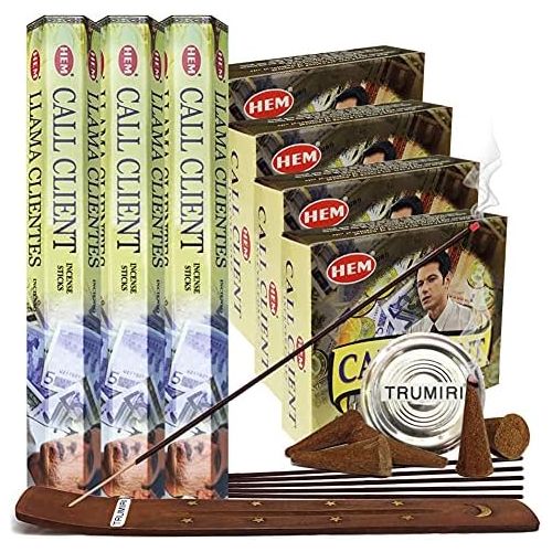  인센스스틱 TRUMIRI Call Client Incense sticks and cone incense holder variety pack bundle insence insense inscents insienso