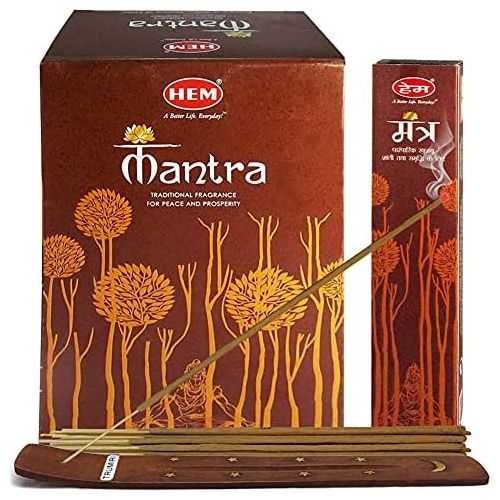  인센스스틱 TRUMIRI Masala Mantra Incense Sticks And Incense Stick Holder Bundle Insence Insense Hem Incense Sticks