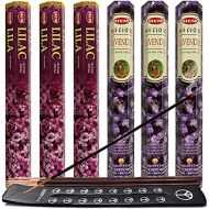 인센스스틱 Lilac & Lavender Incense Sticks & Holder Bundle Variety Pack From Hem Trumiri Insense Inscents Insencents Insence