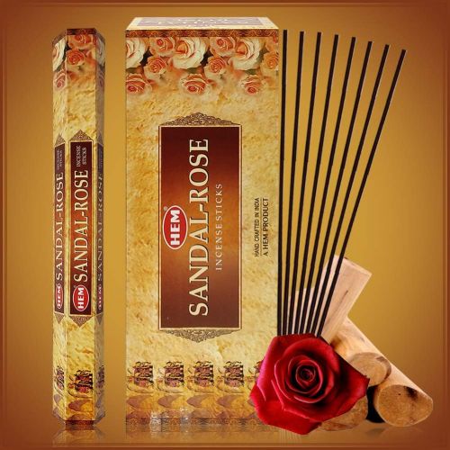  인센스스틱 TRUMIRI Sandal Rose Incense Sticks And Incense Stick Holder Bundle Insence Insense Hem Incense Sticks
