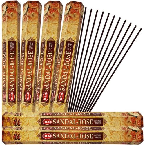  인센스스틱 TRUMIRI Sandal Rose Incense Sticks And Incense Stick Holder Bundle Insence Insense Hem Incense Sticks