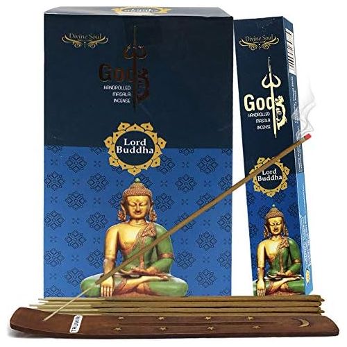  인센스스틱 TRUMIRI Buddha Incense Sticks And Incense Stick Holder Bundle Insence Insense Inscents Insienso