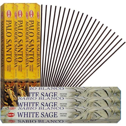  인센스스틱 TRUMIRI White Sage Incense Sticks And Palo Santo Incense Sticks With Incense Holder Bundle For Smudging And Home Fragrance