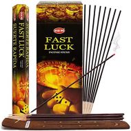 인센스스틱 TRUMIRI Fast Luck Incense Sticks And Incense Stick Holder Bundle Insence Insense Hem Incense Sticks