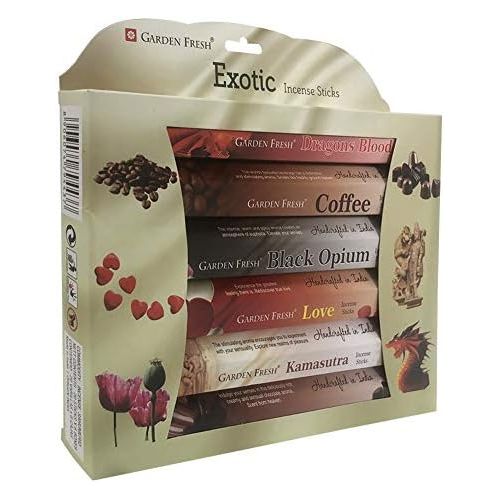  인센스스틱 TRUMIRI Exotic Incense Sticks Variety Pack And Incense Stick Holder Bundle With 6 Love Themed Fragrances