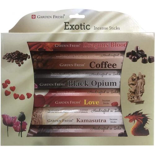  인센스스틱 TRUMIRI Exotic Incense Sticks Variety Pack And Incense Stick Holder Bundle With 6 Love Themed Fragrances